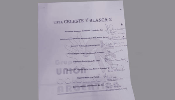 Elecciones FCA: Lista 2  